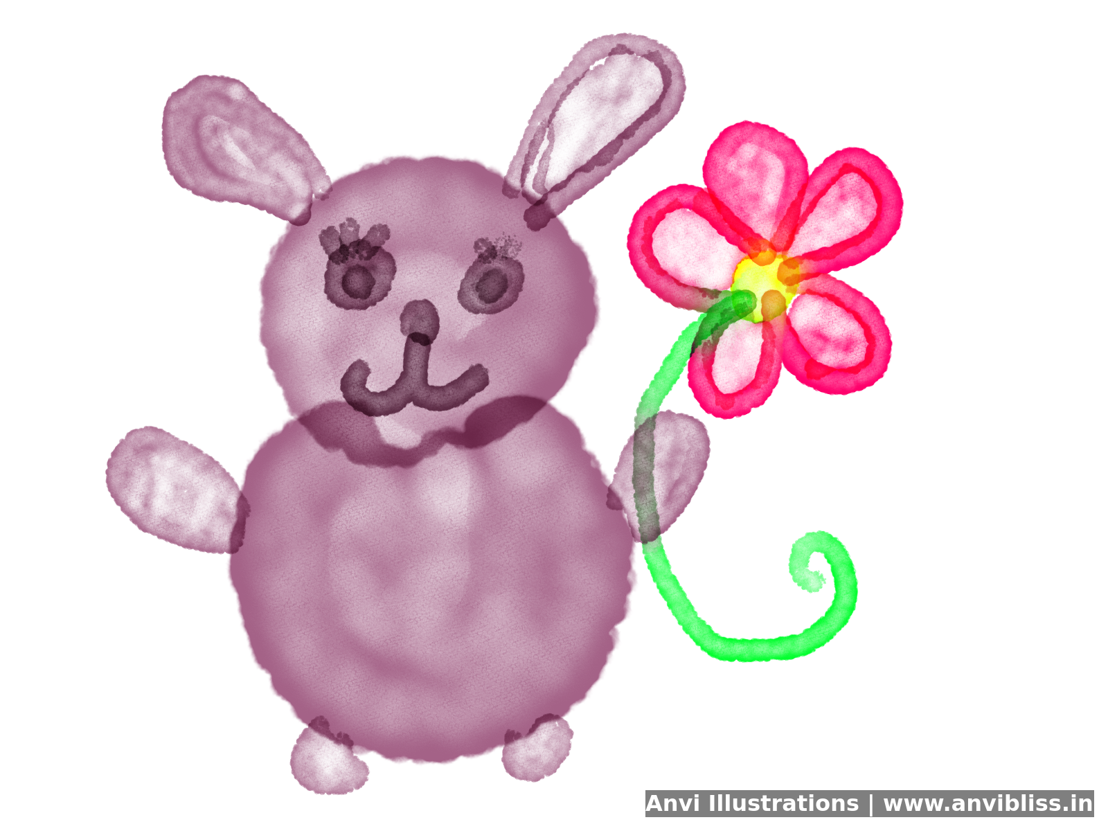 Story-inspired drawing by Anvi